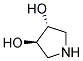 (3R,4R)-PYRROLIDINE-3,4-DIOL 结构式