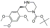 (R)-3-(2,4,5-TRIMETHOXY-BENZYL)-PIPERAZINE-1-CARBOXYLIC ACID TERT-BUTYL ESTER 结构式