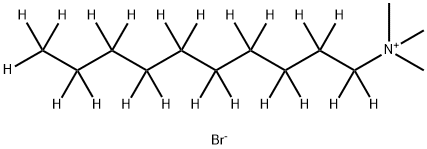 DECYL-D21-TRIMETHYLAMMONIUM BROMIDE 结构式