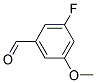 3-氟-5-甲氧基苯甲醛,98% 结构式