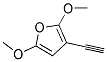 3-Ethynyl-2,5-dimethoxy-furan 结构式
