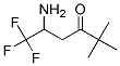 5-AMINO-6,6,6-TRIFLUORO-2,2-DIMETHYL-HEXAN-3-ONE 结构式