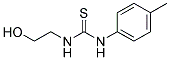 N-(2-HYDROXYETHYL)-N'-(4-METHYLPHENYL)THIOUREA 结构式