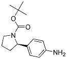 (R)-TERT-BUTYL 2-(4-AMINOPHENYL)PYRROLIDINE-1-CARBOXYLATE 结构式