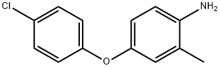 4-(4-氯苯氧基)-2-甲基苯胺 结构式