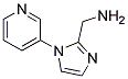 C-(1-PYRIDIN-3-YL-1H-IMIDAZOL-2-YL)-METHYLAMINE 结构式