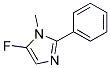 5-Fluoro-1-methyl-2-phenyl-1H-imidazole 结构式
