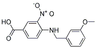 4-(3-METHOXY-BENZYLAMINO)-3-NITRO-BENZOIC ACID 结构式