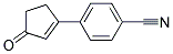 4-(3-OXO-CYCLOPENT-1-ENYL)-BENZONITRILE 结构式