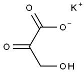 Β-HYDROXYPYRUVIC ACID 钾盐 结构式