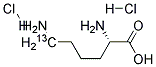 L-赖氨酸-6-13C 二盐酸盐 结构式
