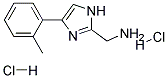 C-(4-O-TOLYL-1H-IMIDAZOL-2-YL)-METHYLAMINE 2HCL 结构式