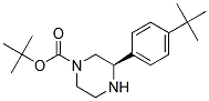 (R)-3-(4-TERT-BUTYL-PHENYL)-PIPERAZINE-1-CARBOXYLIC ACID TERT-BUTYL ESTER 结构式