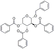 BENZYL-2,3,4-TRI-O-BENZOYL-ALPHA-D-ARABINOPYRANOSIDE 结构式