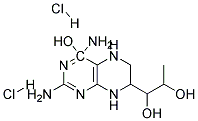 4-AMINO-(6R)-5,6,7,8-TETRAHYDRO-L-BIOPTERIN DIHYDROCHLORIDE 结构式