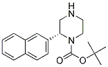 (R)-2-NAPHTHALEN-2-YL-PIPERAZINE-1-CARBOXYLIC ACID TERT-BUTYL ESTER 结构式