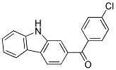 (9H-Carbazol-2-yl)-(4-chloro-phenyl)-methanone 结构式