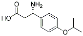 (S)-3-AMINO-3-(4-ISOPROPOXYPHENYL)PROPANOIC ACID 结构式