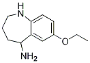 7-ETHOXY-2,3,4,5-TETRAHYDRO-1H-BENZO[B]AZEPIN-5-YLAMINE 结构式