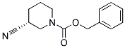 (R)-BENZYL-3-CYANOPIPERIDINE-1-CARBOXYLATE 结构式