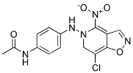 N-[4-(7-Chloro-4-nitro-benzo[1,2,5]oxadiazol-5-ylamino)-phenyl]-acetamide 结构式