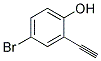 4-BROMO-2-ETHYNYL-PHENOL 结构式