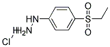 [4-(ETHYLSULFONYL)PHENYL]HYDRAZINE HYDROCHLORIDE 结构式