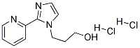 3-(2-PYRIDIN-2-YL-IMIDAZOL-1-YL)-PROPAN-1-OL 2HCL 结构式