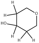 TETRAHYDRO-4H-PYRAN-4-OL-3,3,4,5,5-D5 结构式