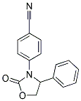 4-(2-OXO-4-PHENYL-OXAZOLIDIN-3-YL)-BENZONITRILE 结构式