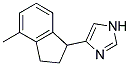 4-(4-METHYL-INDAN-1-YL)-1H-IMIDAZOLE 结构式