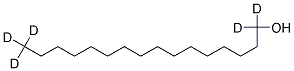 N-HEXADECYL-1,1,16,16,16-D5 ALCOHOL 结构式