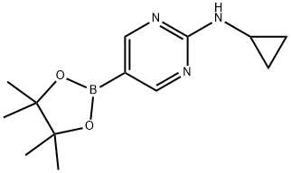 N-Cyclopropyl-5-(4,4,5,5-tetramethyl-1,3,2-dioxaborolan-2-yl)pyrimidin-2-amine