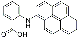 N-(1-PYRENYL)ANTHRANILIC ACID 结构式