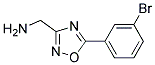 (5-(3-BROMOPHENYL)-1,2,4-OXADIAZOL-3-YL)METHANAMINE 结构式