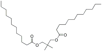 NEOPENTYL GLYCOL DILAURATE 结构式