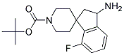 TERT-BUTYL 3-AMINO-7-FLUORO-2,3-DIHYDROSPIRO[INDENE-1,4'-PIPERIDINE]-1'-CARBOXYLATE 结构式