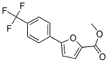 5-(4-TRIFLUOROMETHYLPHENYL)FURAN-2-CARBOXYLIC ACID METHYL ESTER 结构式