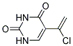 5-(1-CHLOROVINYL)URACIL 结构式