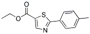 2-P-TOLYL-THIAZOLE-5-CARBOXYLIC ACID ETHYL ESTER 结构式