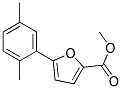 5-(2,5-DIMETHYLPHENYL)FURAN-2-CARBOXYLIC ACID METHYL ESTER 结构式