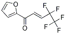 (E)-4,4,5,5,5-Pentafluoro-1-furan-2-yl-pent-2-en-1-one 结构式