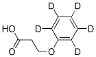3-PHENOXY-D5-PROPIONIC ACID 结构式