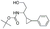 [3-HYDROXY-1-(2-PHENYL-CYCLOPROPYL)-PROPYL]-CARBAMIC ACID TERT-BUTYL ESTER 结构式