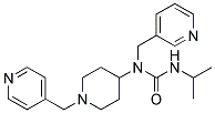 N'-ISOPROPYL-N-(PYRIDIN-3-YLMETHYL)-N-[1-(PYRIDIN-4-YLMETHYL)PIPERIDIN-4-YL]UREA 结构式