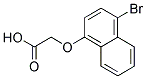 (4-Bromo-naphthalen-1-yloxy)-acetic acid 结构式