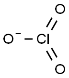 CHLORATE ION CHROMATOGRAPHY STANDARD 结构式