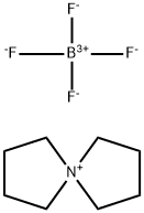 5-氮鎓螺[4.4]壬烷四氟硼酸盐 结构式