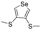 3,4-Bis(methylthio)-selenophene 结构式