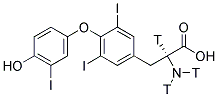 3 3' 5-TRIIODO-L-THYRONINE (T3) 结构式